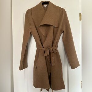 Cuyana Wool Cashmere Sweater Coat (Sz M)